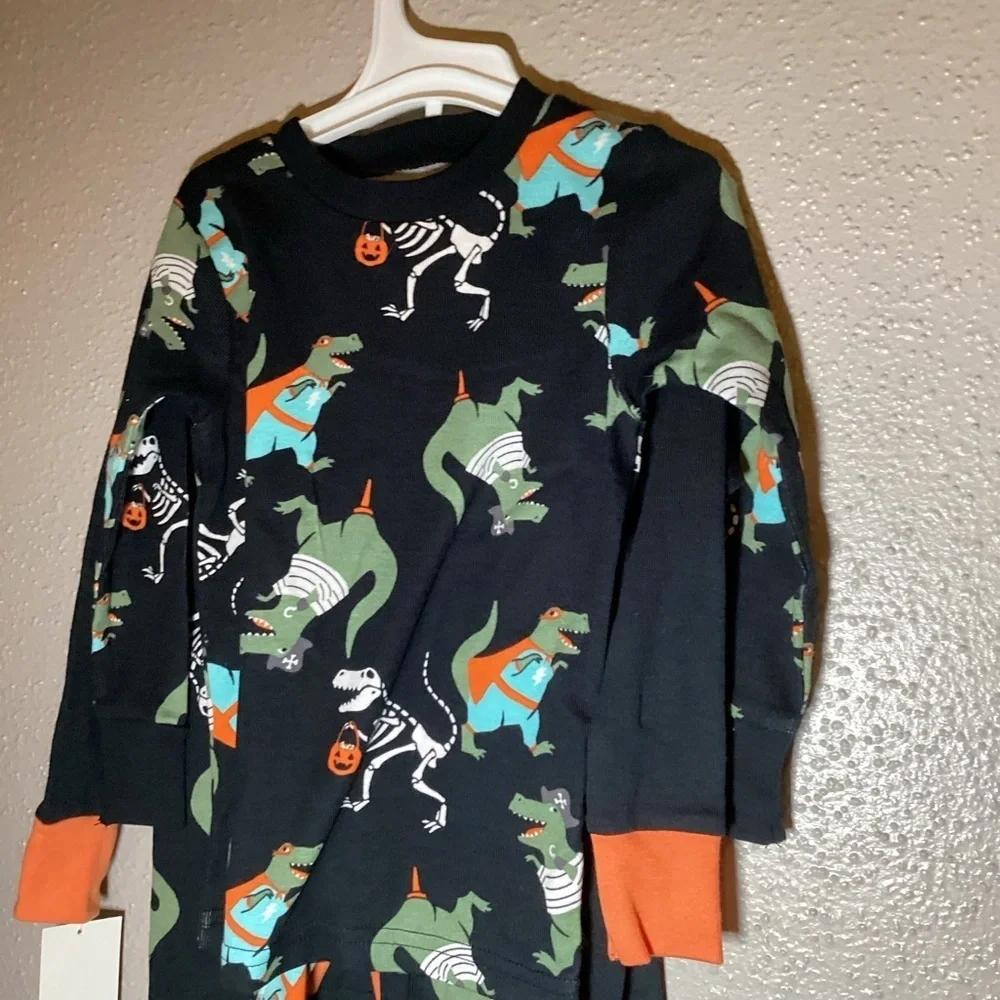 Carter's Halloween Dinosaur 4 Piece Pajamas - NWT
